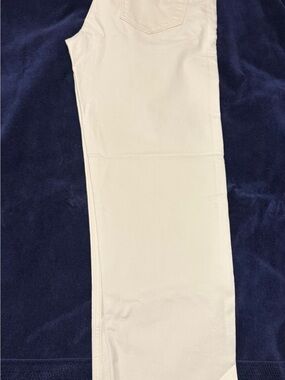 Banana Republic Off-White Relaxed Fit Pants